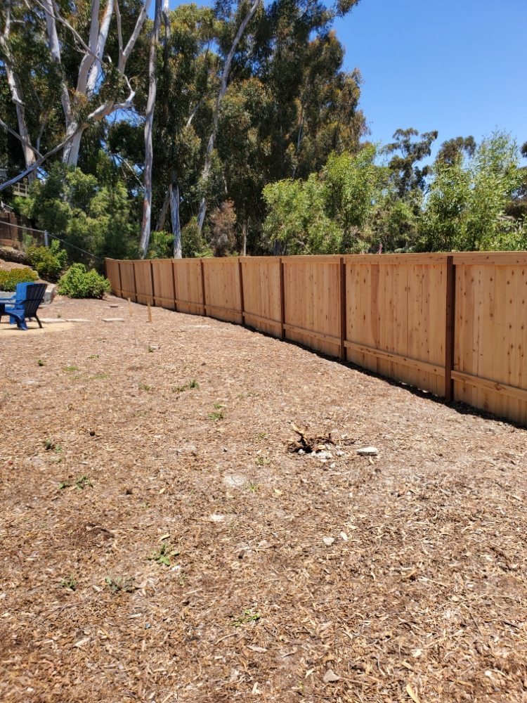 Wood Fence installed by Mitre's Fence in San Marcos